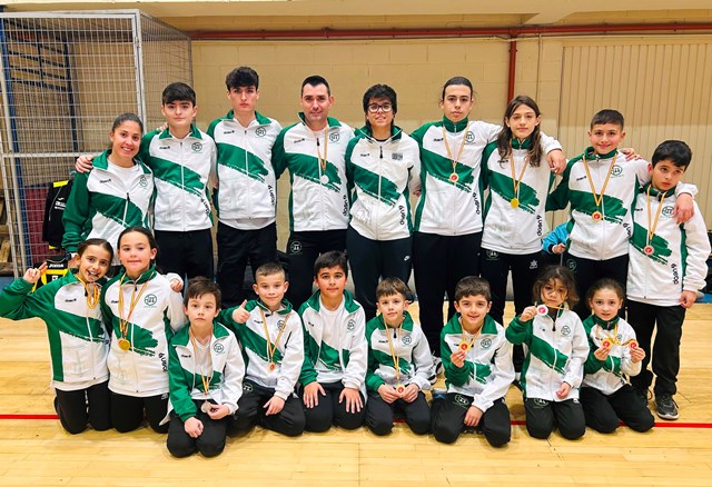 El Club Deportivo Nintai logra 18 medallas en la Liga Regional de Kárate celebrada en Murcia