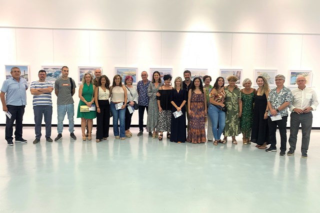 El Auditorio de Águilas acoge la exposición “Mares de Murcia”, de la Asociación de Acuarelistas de la Región