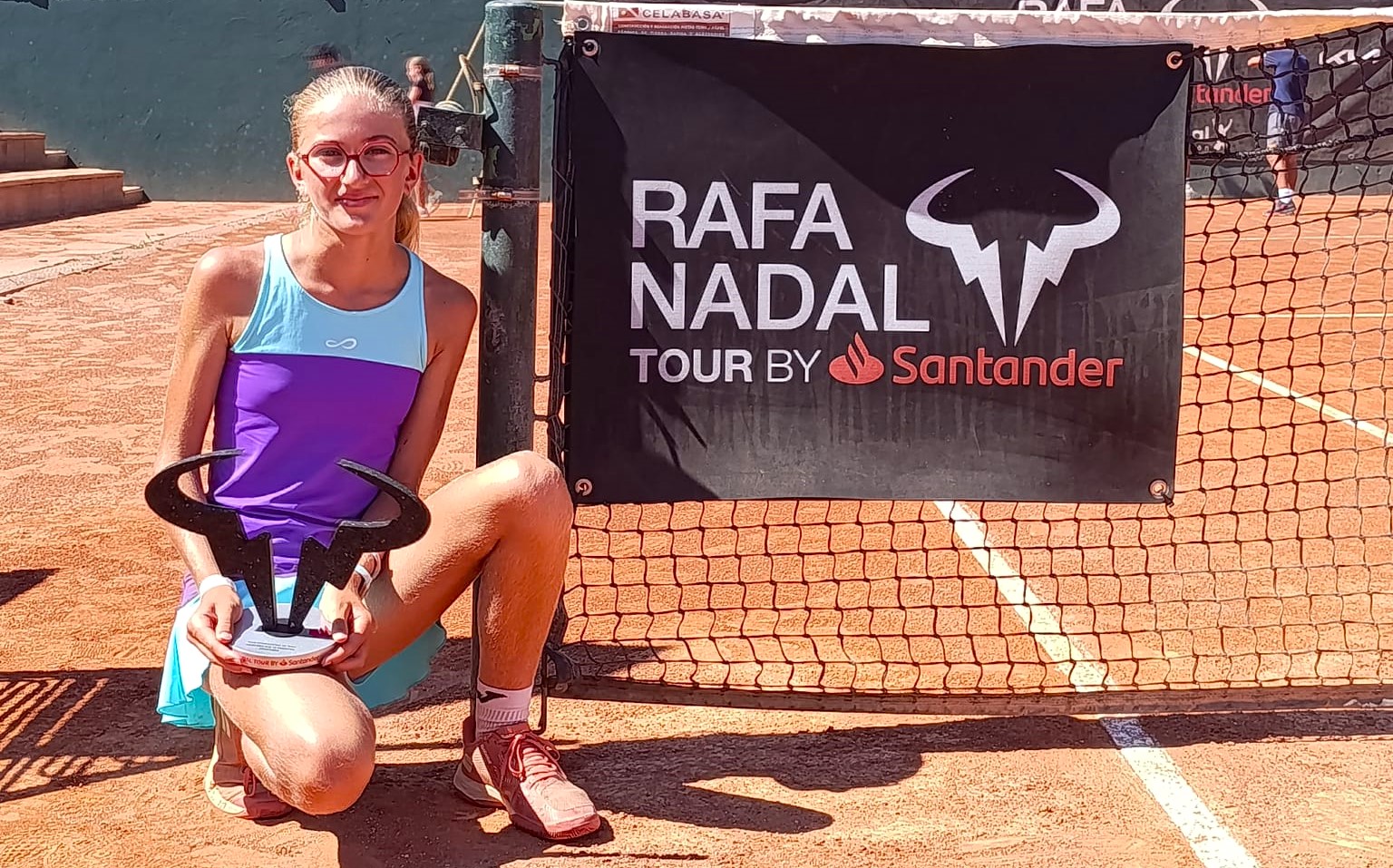 La aguileña María Aguado se proclama campeona del Rafa Nadal Tour de Madrid y confirma su brillante proyección nacional