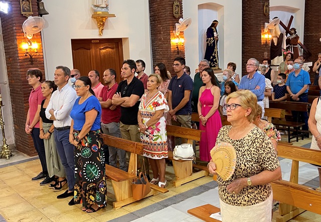 El PP rinde homenaje en una misa a sus afiliados que han fallecido este último año