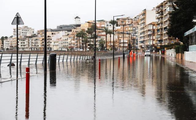 AEMET eleva a naranja los avisos por lluvias y tormentas para este miércoles en Águilas