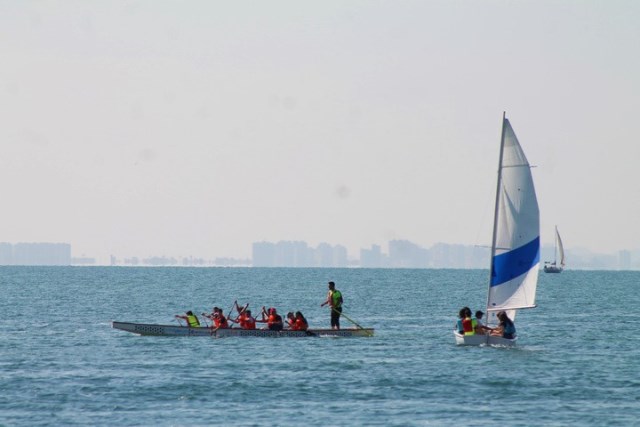 Águilas se suma a una campaña para que 6.500 escolares de la Región realicen actividades náuticas en la Costa Cálida