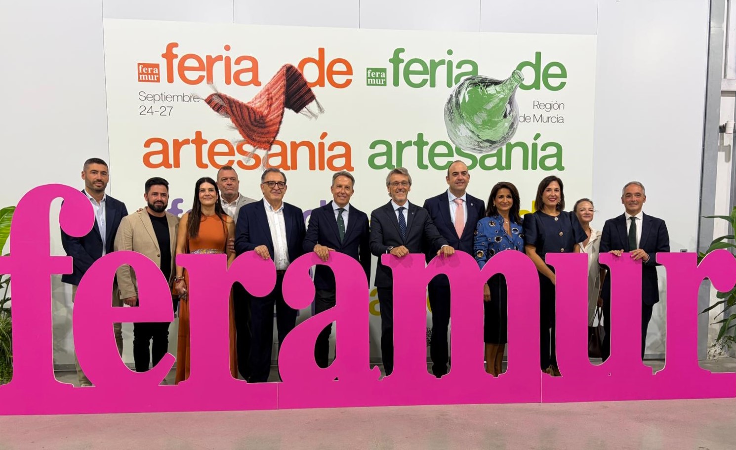 Más de un centenar de expositores se dan cita hasta el 27 de septiembre en Feramur, que desde hoy se puede visitar en la vecina ciudad de Lorca