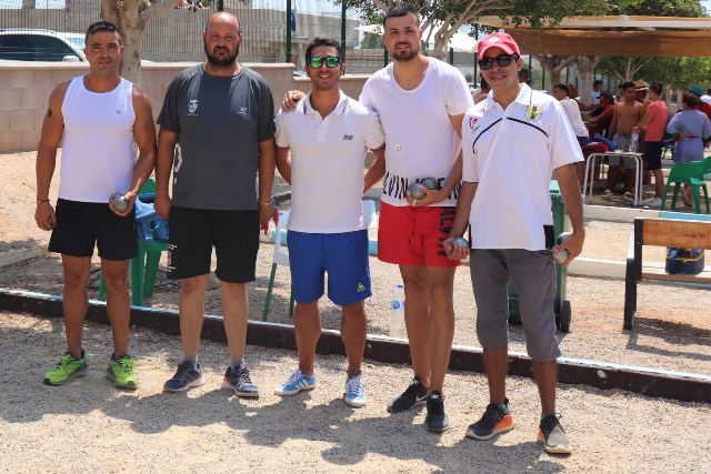 Alberto Platas y Antonio José Ortiz se alzan con el campeonato organizado por el Club de Petanca Nueva Aguilica 