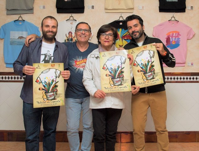 Abierto el plazo de presentación de obras para participar en el I Concurso de Artistas en Camiseta