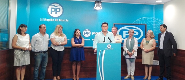 El PP de Águilas apoya la decisión del Gobierno Regional de asumir las competencias de Costas