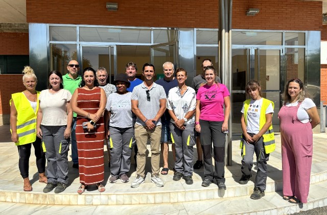 El Programa Experiencial "Águilas Más Limpia" combina formación y empleo para personas desempleadas