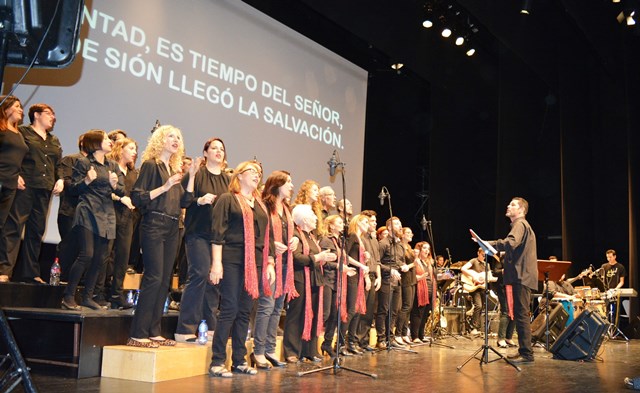 El Auditorio de Águilas cuelga el cartel de completo en el concierto del Coro Gospel EME