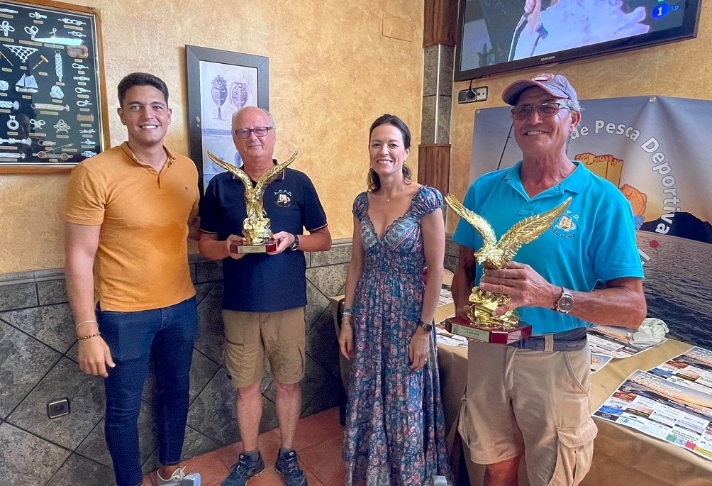 Cristóbal López y Sebastián Lorca se alzan con el XXVII Pescathón Playas de Águilas