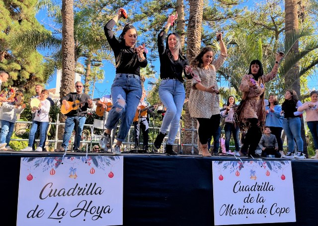 Águilas vive un exitoso “Encuentro de Cuadrillas en la Navidad”