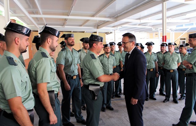 La Guardia Civil incorpora ochenta y cuatro nuevos agentes a la Región de Murcia, seis de ellos al cuartel de Águilas 