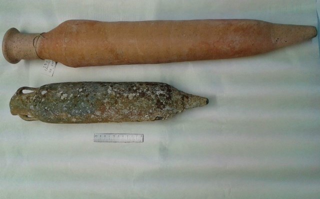 Nueva entrega de piezas arqueológicas al museo de Águilas