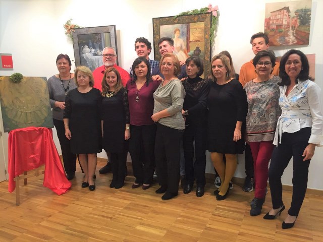 El Colectivo ENAMAES inaugura su exposición de obras pictóricas en Águilas