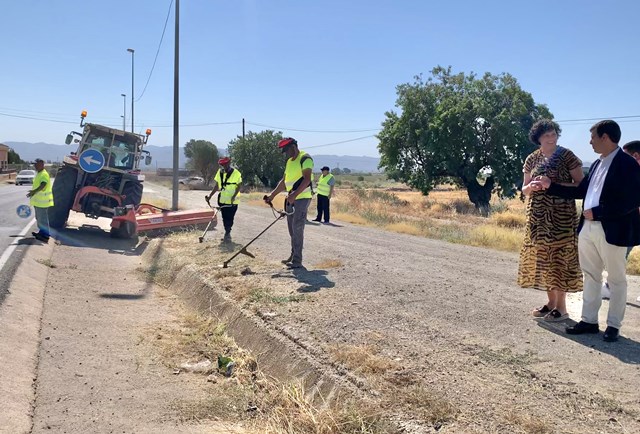 La Comunidad inicia un nuevo plan para mejorar la seguridad vial en 42 carreteras de Águilas, Puerto Lumbreras y Lorca
