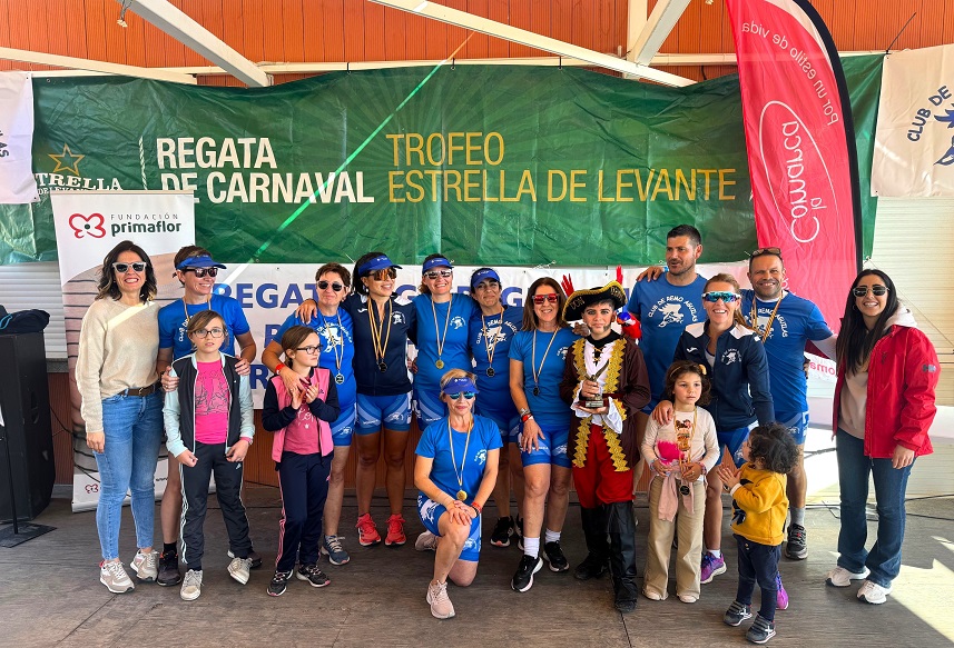 Águilas celebra la regata de la Liga Regional de Remo Banco Fijo Región de Murcia