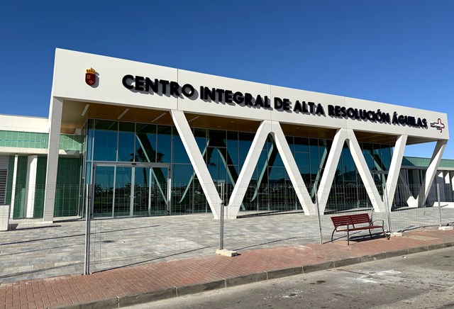 Casi 700.000 euros para el equipamiento del Centro Integrado de Alta Resolución de Águilas
