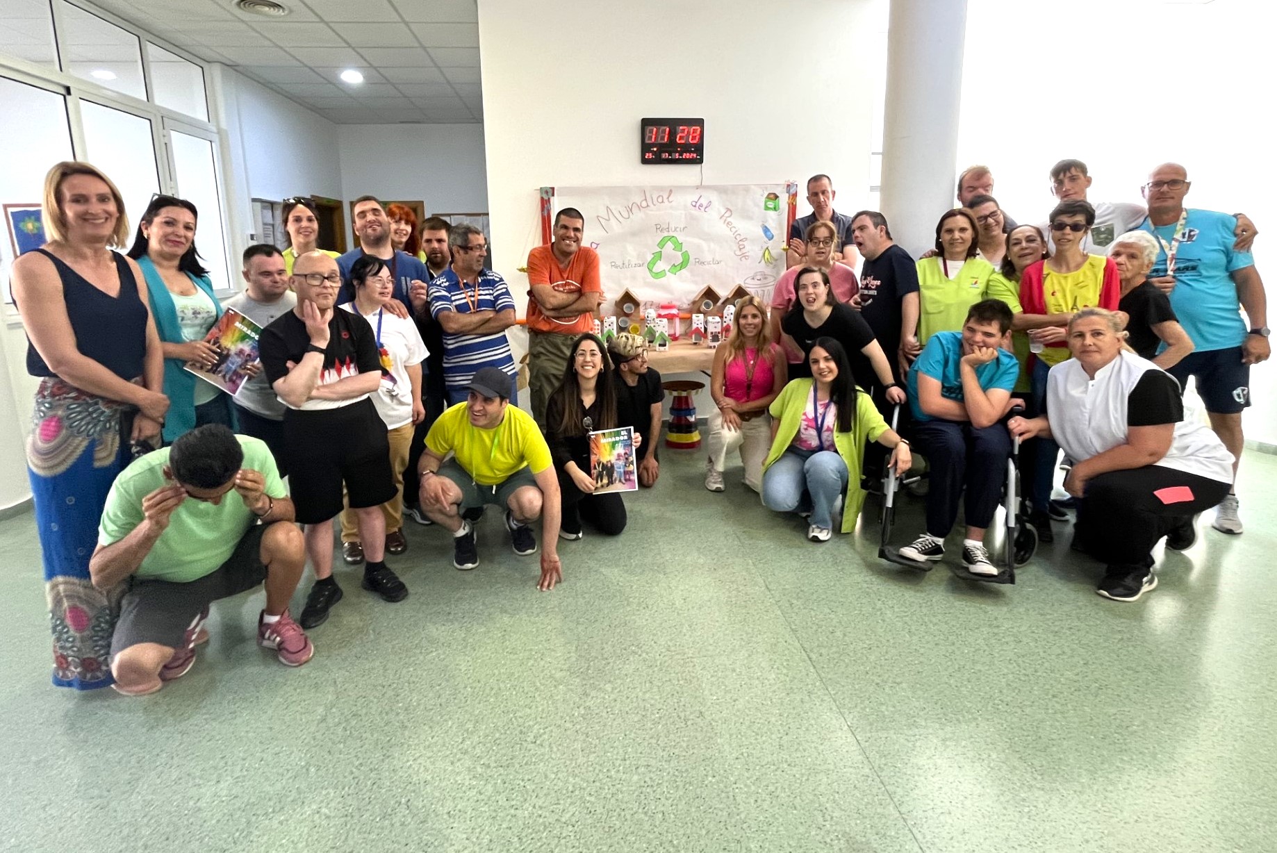El Centro Ocupacional Urci conmemora el Día Mundial del Reciclaje