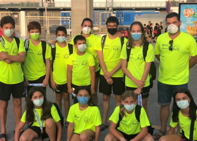 El Club Natación Águilas despunta en el XXIV Open Sports Gandía