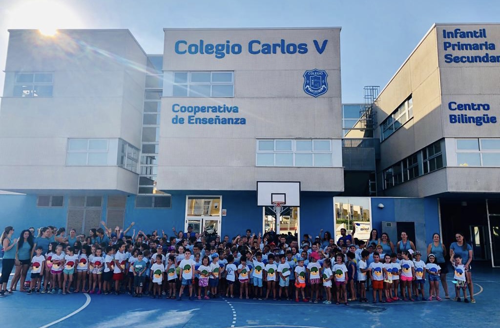 La Escuela de Verano “Mar de Águilas” del Colegio Carlos V ofrece una variada oferta educativa y de ocio