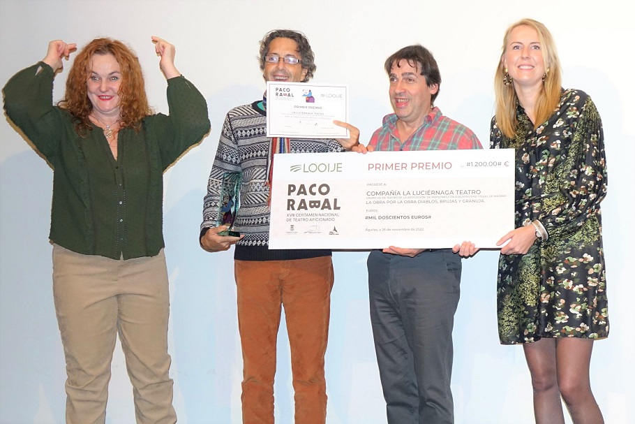 “Diablos, Brujas y Granujas” se convierte en la triunfadora del XVIII Certamen Nacional de Teatro Aficionado Paco Rabal