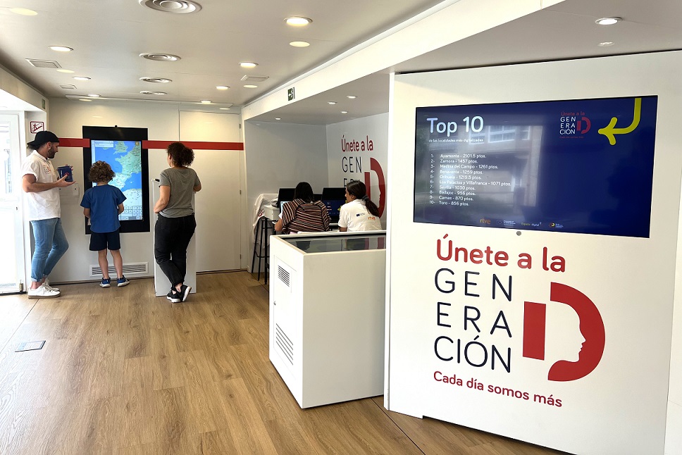 Del 6 al 8 de noviembre visita Águilas la campaña itinerante “Generación D” para ayudar a la ciudadanía a mejorar sus habilidades digitales