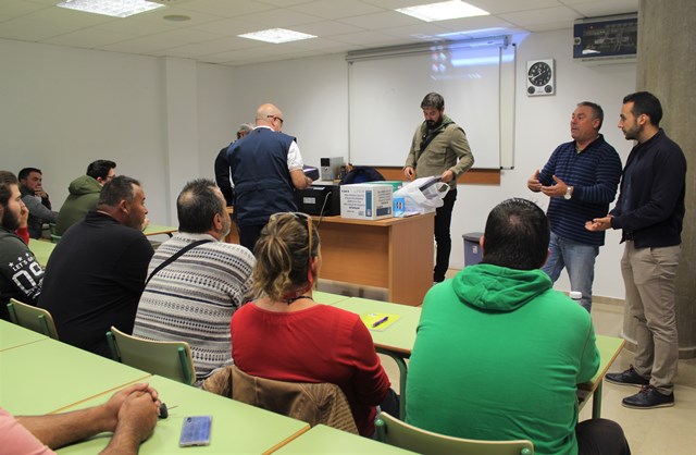 Comienza en Águilas el curso de Formación Básica en Seguridad Marítima