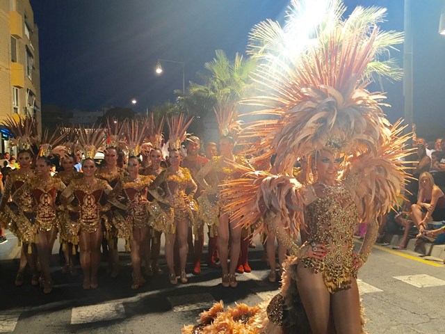 Más de 25.000 personas disfrutan de la muestra de Carnaval en Águilas