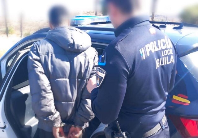 Detenido en Águilas un hombre al que se le imputa un robo con fuerza en el interior de domicilio