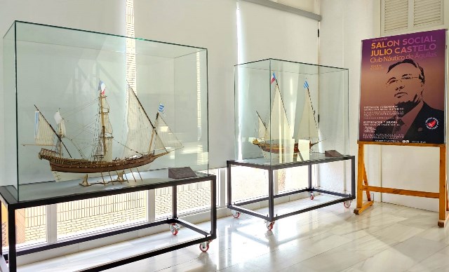 La Fundación Mapfre cede de forma permanente dos obras de modelismo naval al Club Náutico de Águilas