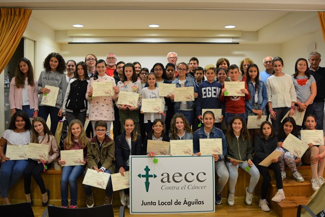 Cincuenta escolares participan en el Certamen de Creación Literaria de la AECC de Águilas