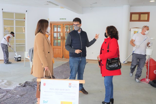 El Centro Municipal de la Tercera Edad de Águilas se prepara para su reapertura