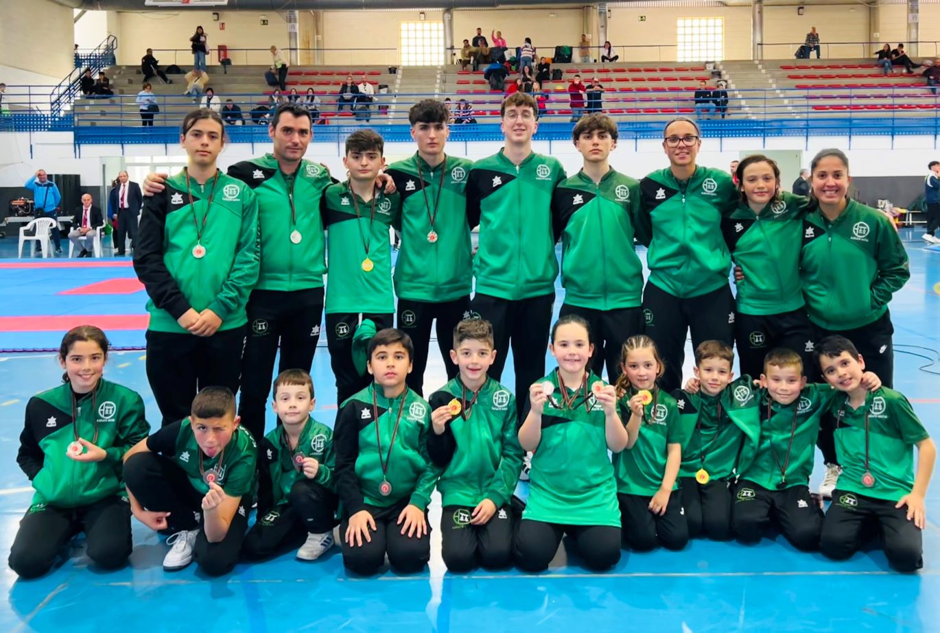 El Club Nintai de Águilas consigue 22 medallas en el Campeonato Regional de Karate