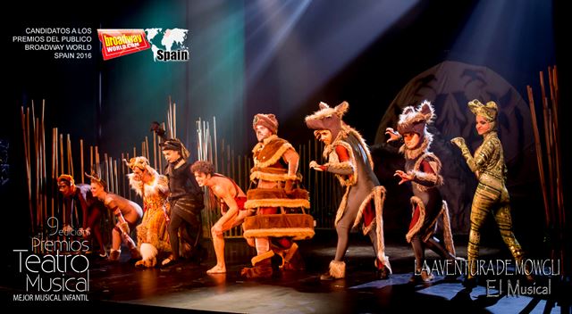  La Aventura de Mowgli consigue 14 candidaturas a los Premios del Público - Broadway World Spain