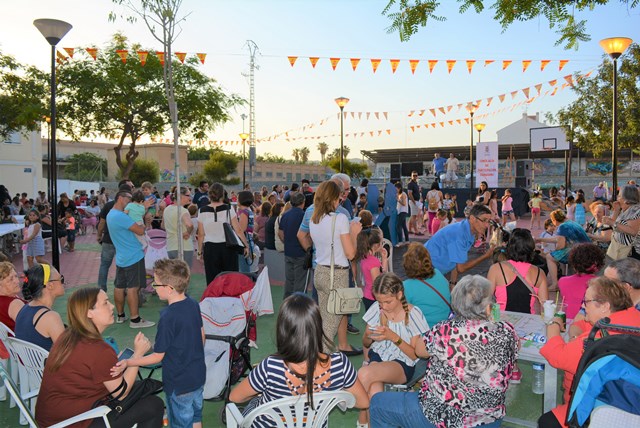 El barrio aguileño ‘Huerta de la Roja’  se prepara para celebrar sus fiestas con motivo del Día de la Región de Murcia 