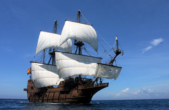 El Galeón Andalucía atracará en Águilas y podrá ser visitado por el público  