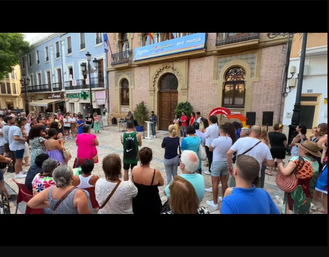 Águilas se suma a los actos conmemorativos del Día del Orgullo LGTBIQ+ con la lectura de un manifiesto